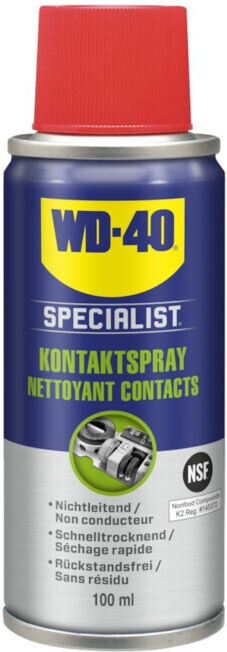 WD-40 Specialist Spray de Contact 100 ml aérosol (49983/NBA)