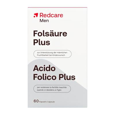 Folsäure Plus Men RedCare Kapseln 60 St
