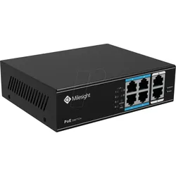MIL MS-S0204-EL - Switch, 6-Port, Fast Ethernet, PoE+