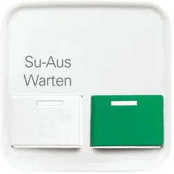 Busch-Jaeger Zentralscheibe alpinweiß Licht-Ton-Rufsysteme 2548-642 BD-214-101
