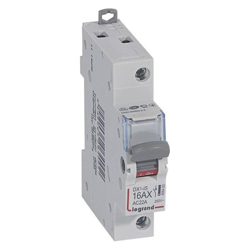 Legrand Lastafbryder DX3 1P 16A 250V 1-modul (406400)