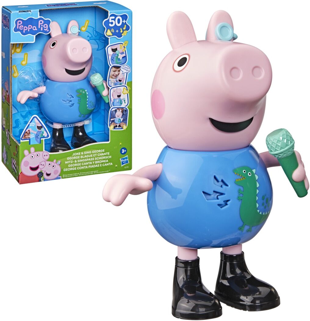 Hasbro Figuras y playsets George canta y bromea Peppa Pig .
