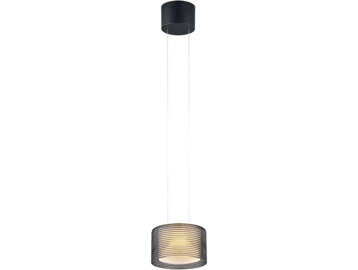 Bankamp Designer-Pendellampe Grand Groove Schwarz Aluminium/Glas 1700 lm Dimmbar - LED - Lichtfarbe: Extra warmweiss - LED Energiesparlampen