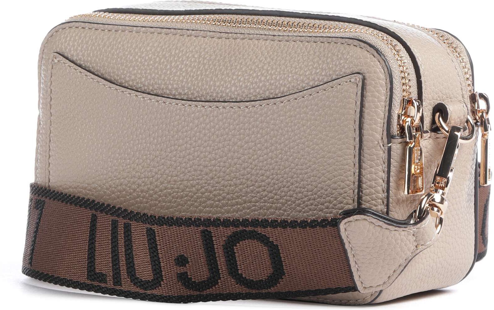 Liu Jo Ridhi S   Leer Crossbody tas   beige