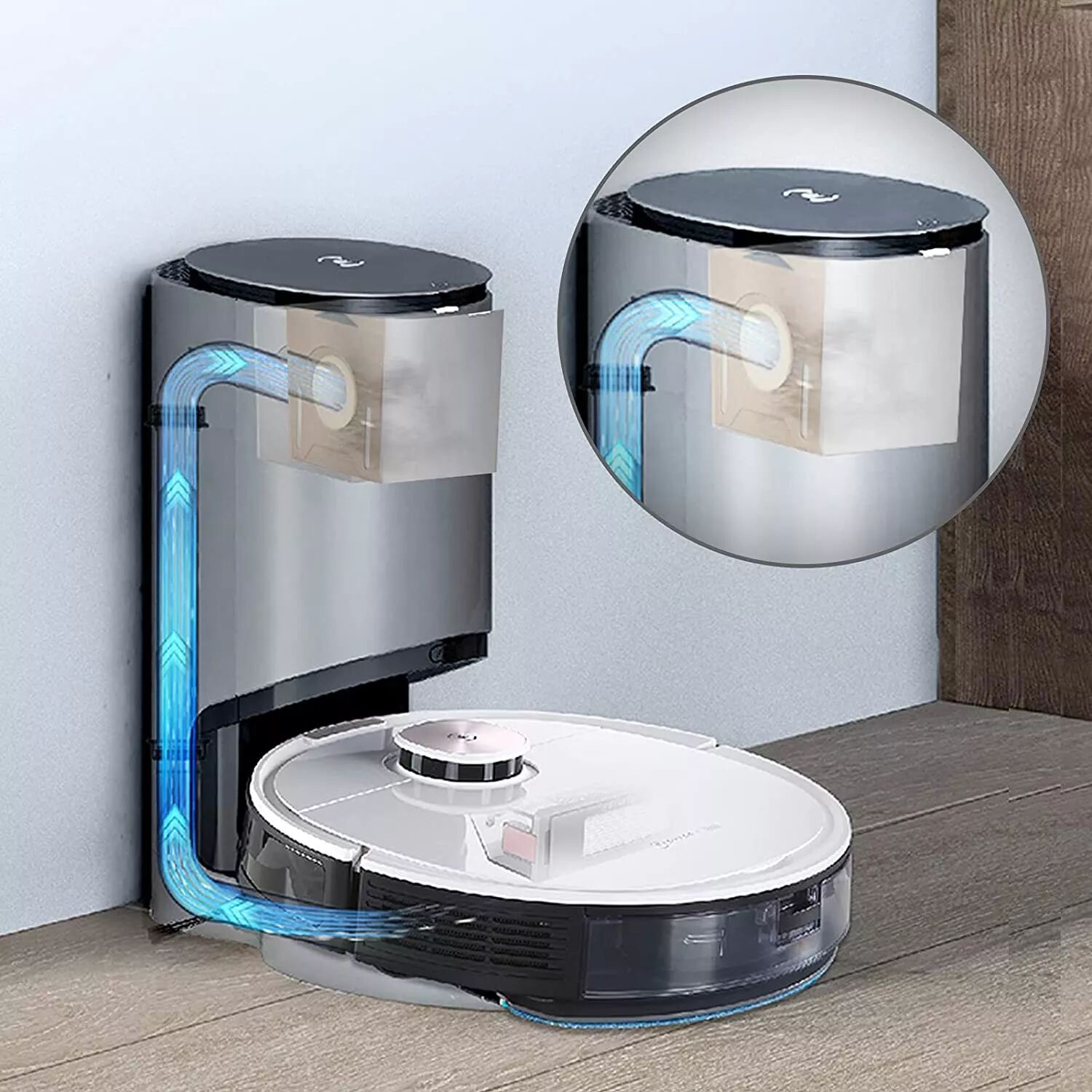 INF Staubsaugerbeutel für Ecovacs T8 / T9 6er-Pack