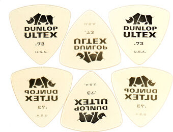 Dunlop Plectrums Ultex 426 0,73 Creme Transparent