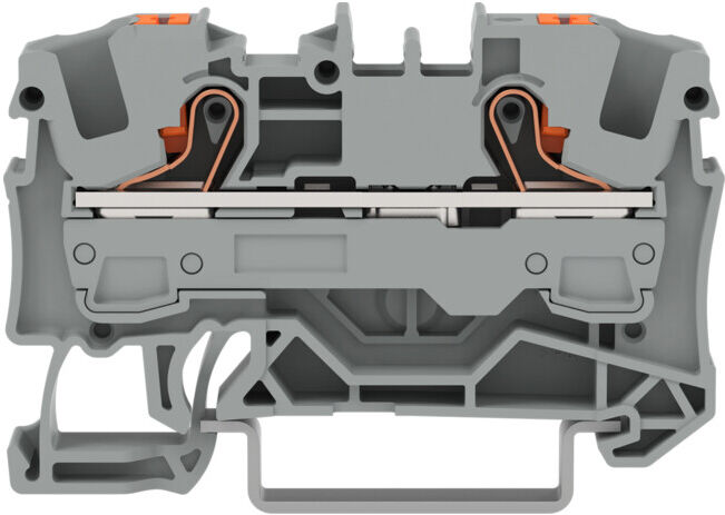 WAGO Connecteur de dérivation 2 conducteurs 2206-1201 6 mm² gris (2206-1201)