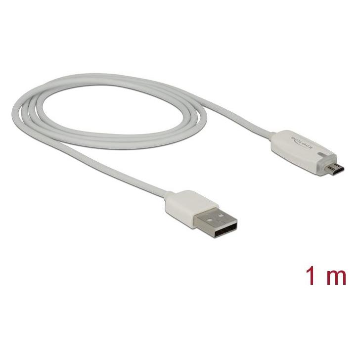 Delock USB-Kabel USB Typ A, 4-polig (M) (1 m, USB 2.0) (83604)