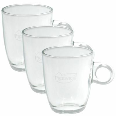 Pickwick Tee Glas, Teetasse, Tasse, Tee, Glas, big, 250 ml 2er Pack