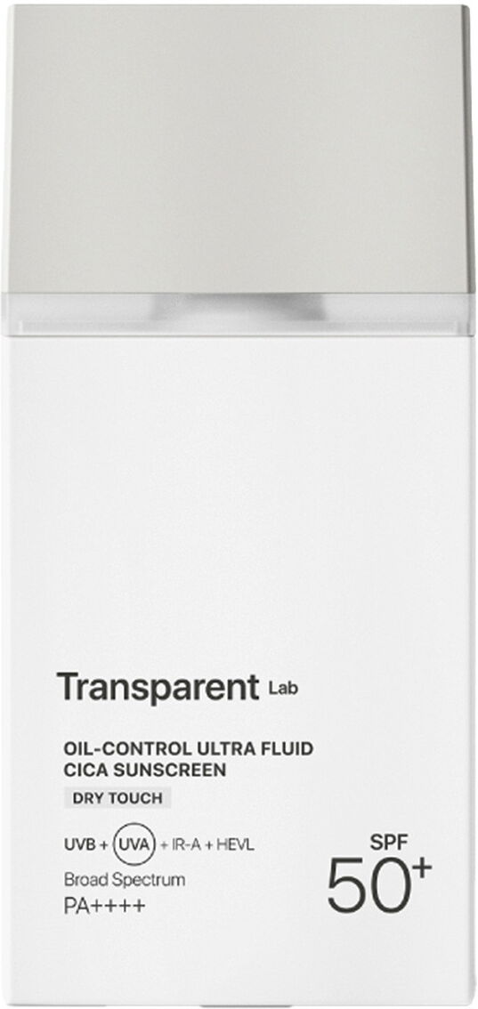 100ml Transparent Lab Oil Control Ultra Fluid Cica Sunscreen SPF 50 PA++++