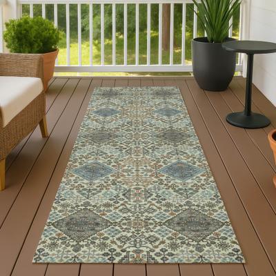Addison Rugs Machine Washable Indoor/ Outdoor Global Flory Chantille Rug