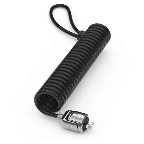 Compulocks T-bar Security Keyed Alike Cable Lock - Sicherheitskabelschloss - Schwarz