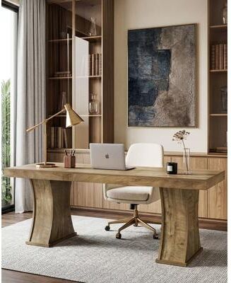 OEM "78.7"" Computer Desk, Extra Long 2 Person Desk, Modern Double Desk, Double Workstation Table for Home Office"
