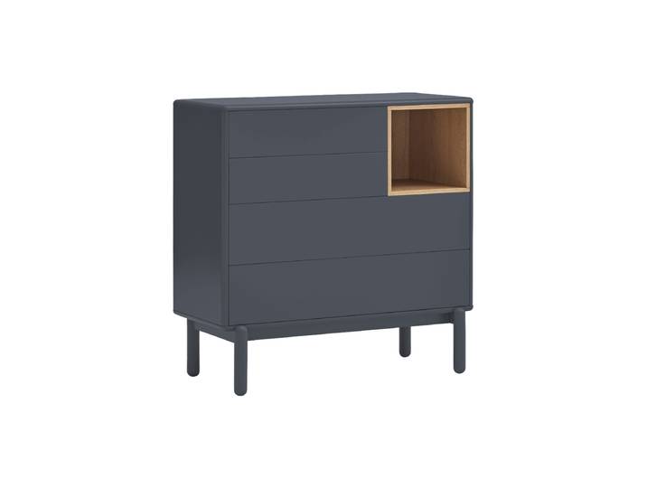 Design Kommode „Corvo II“ Eiche Anthrazit Teulat