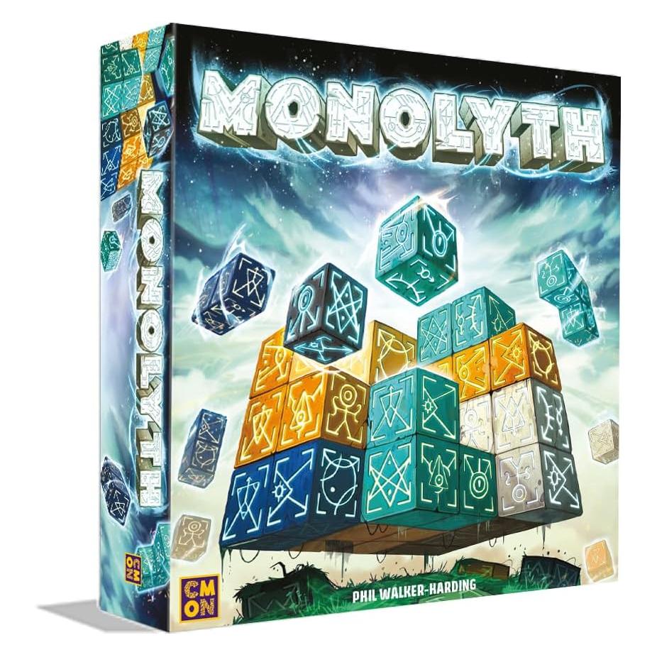 Cmon Monolyth, Brettspiel, für 1-4 Spieler, ab 8 Jahren (DE-Ausgabe) (Deutsch, 1 - 4 Spieler) (CMND0501)