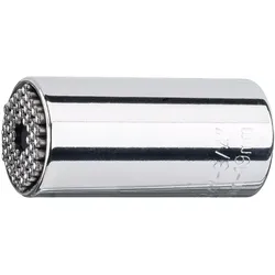 Wiha, Steckschlüssel + Stecknuss, Aussen-Sechskant Gripper-Steck (19 mm, 7 mm)