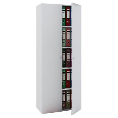 Aktenschrank VCM "Büroschrank Bücher Ordner Aktenschrank Vandol", weiß, B:70cm T:40cm, Obermaterial: 100% Holz Wood., Schränke