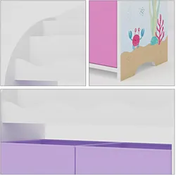 En.Casa, Kinderregal, Orust (82.50 x 29.50 x 97.50 cm)
