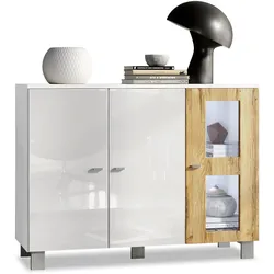 SIDEBOARD Denjo Tür in Eiche Natur