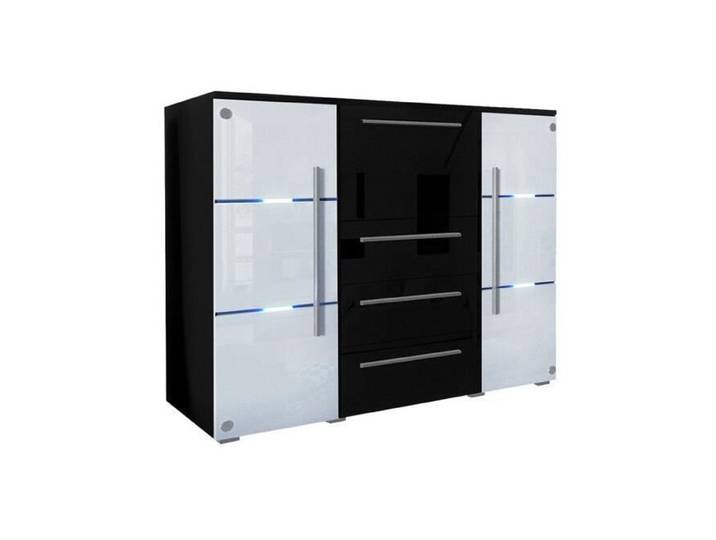 Commode de salon - Nashville 101 - 3 portes - 3 tiroirs - LED