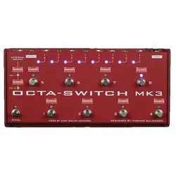Carl Martin Octa-Switch MK3 (E-Gitarre), Effektpedal, Schwarz