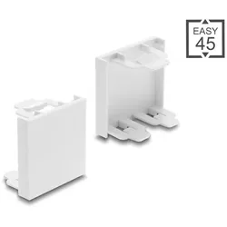 DELOCK Easy 45 Modul-Blindblende 45 x 45 mm weiß