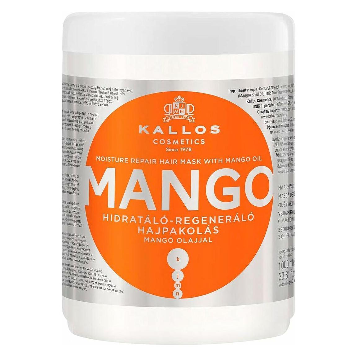 Kallos Cosmetics Mango (1000 ml) (5998889515232)