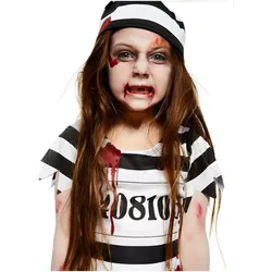 Amscan Kinderkostüm Zombie Convict Girl Alter 11 - 12 Jah (11XL, 12XL)