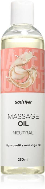 Satisfyer Massage Oil Neutral huile de massage sans parfum 250 ml