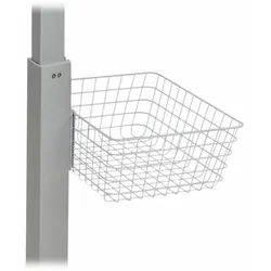 ERGOTRON Draht Korb gross fuer StyleView Patienten Bett Tisch 43x33x15 cm