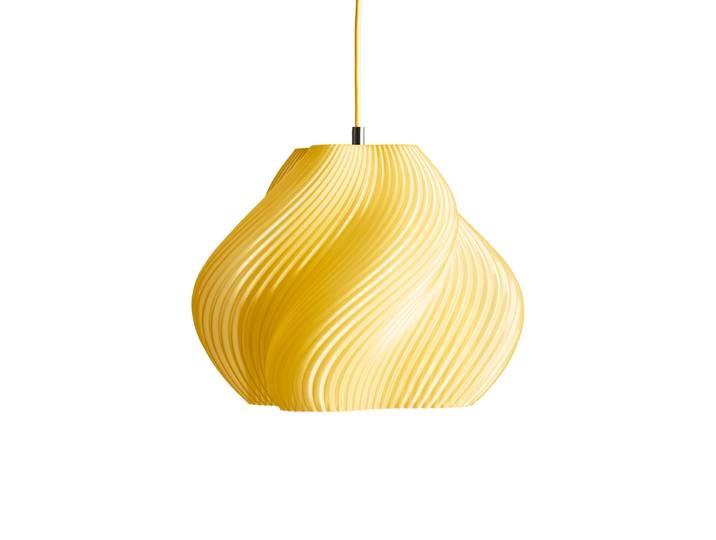CRÈME ATELIER - Suspension - Jaune - PLA recyclé - Designer Crème Atelier