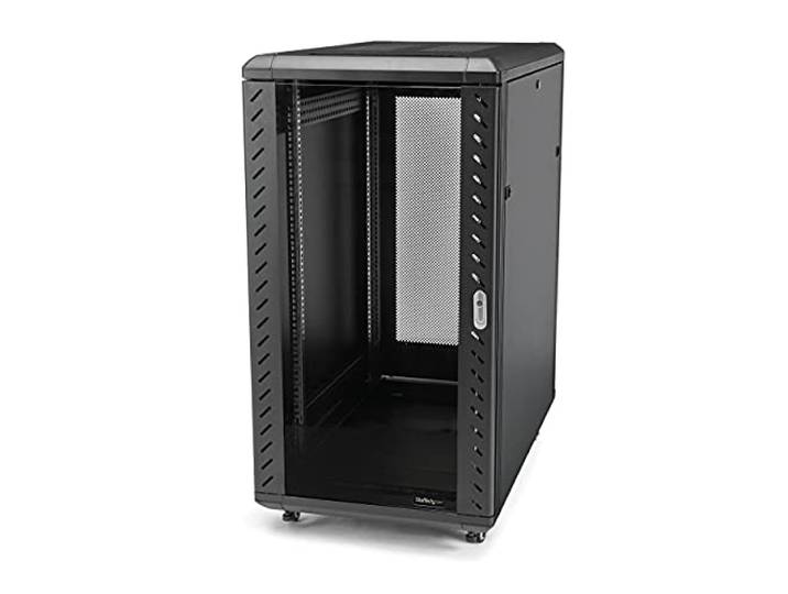 StarTech 18U 4-Post Serverkast, 19in, 83cm, 800kg (RK1836BKF)