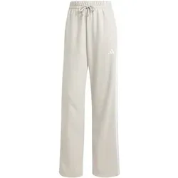 ADIDAS Damen Hose Essentials 3-Streifen Open Hem French Terry, Größe XL in Grau Grau