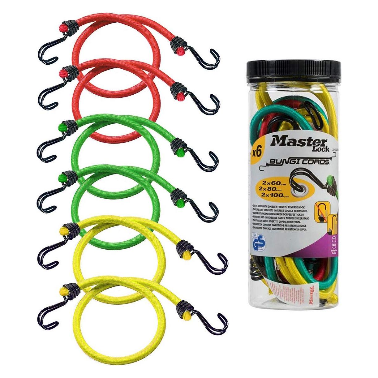 Master Lock Gummi-Spannseilset (3040EURDAT)