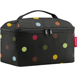 Beautycase Kosmetiktasche mit bunten Punkten