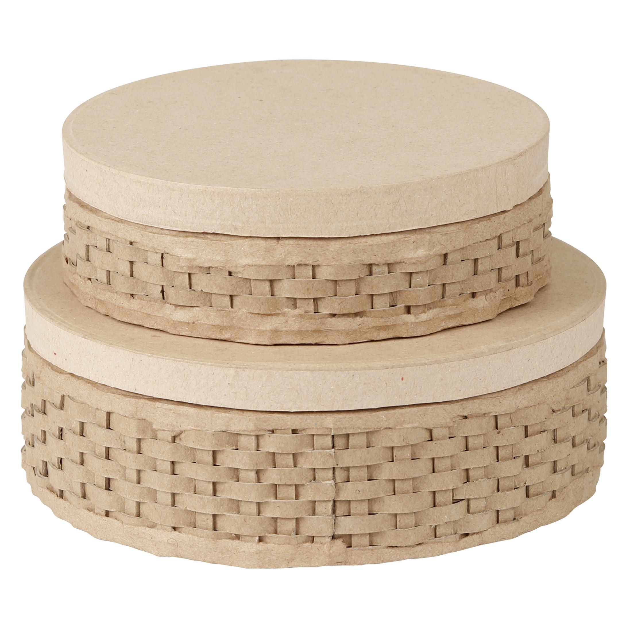 Décopatch Pappmaché geflochtene Boxen (BTS082C)