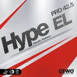 Gewo Belag Hype EL-Pro 42.5 schwarz 1,9 - schwarz 1,9