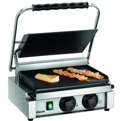 Bartscher Kontaktgrill "Panini-MDI" 1G, Grillfläche glatt, Digital-Anzeige, A150979