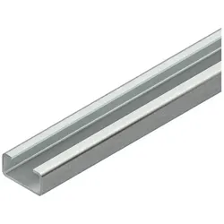 Niedax NIE 2970/2E3 Ankerschiene C-Prof.SW 16 30x15x2000mm ungel.Edelstahl, Elektronikzubehör + Gehäuse, Silber