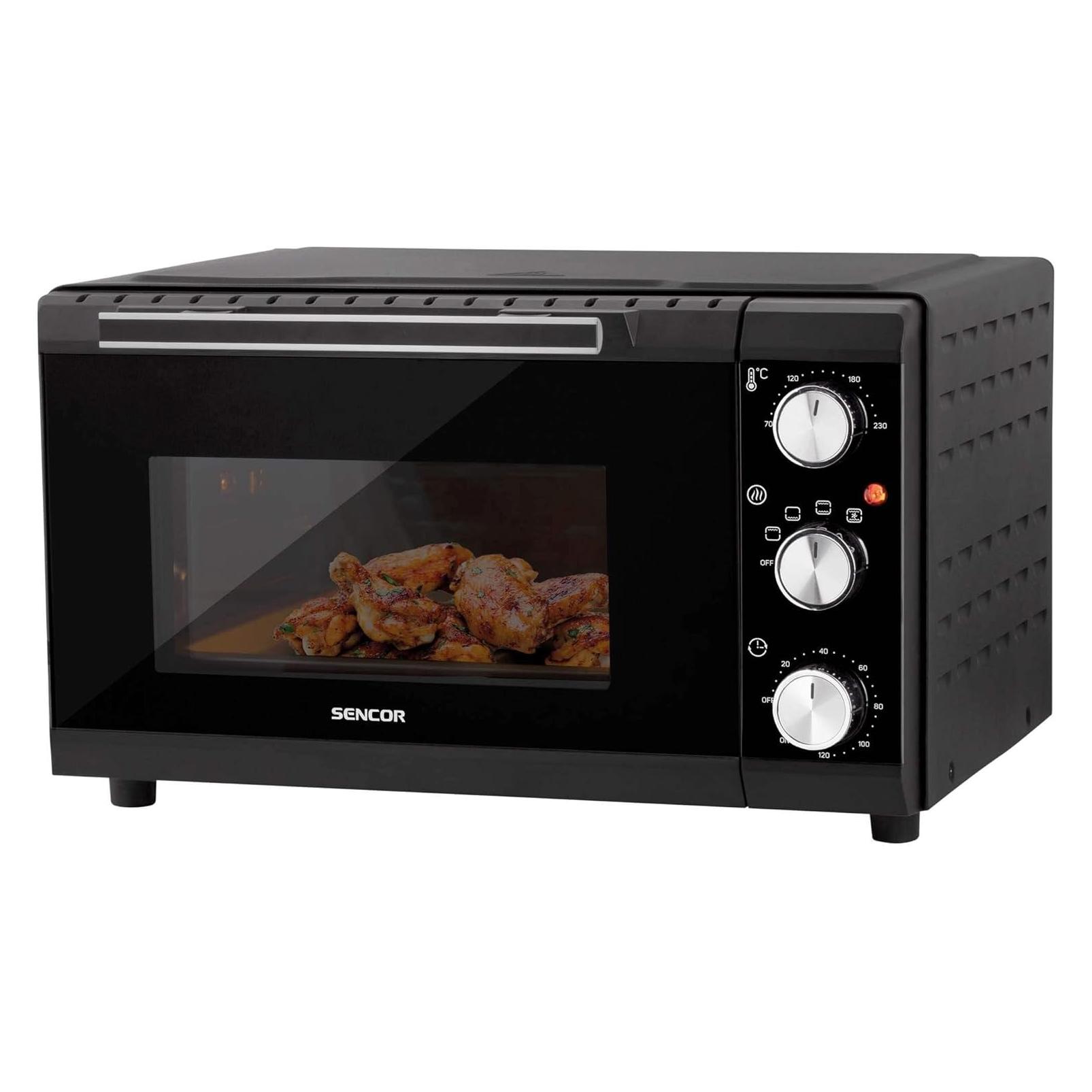 Sencor SEO 2000BK / Elektroofen / 1650W / 20L (8590669305797)