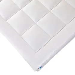MATRATZENTOPPER 160/200 cm, Schurwolle & Funktionsfaser