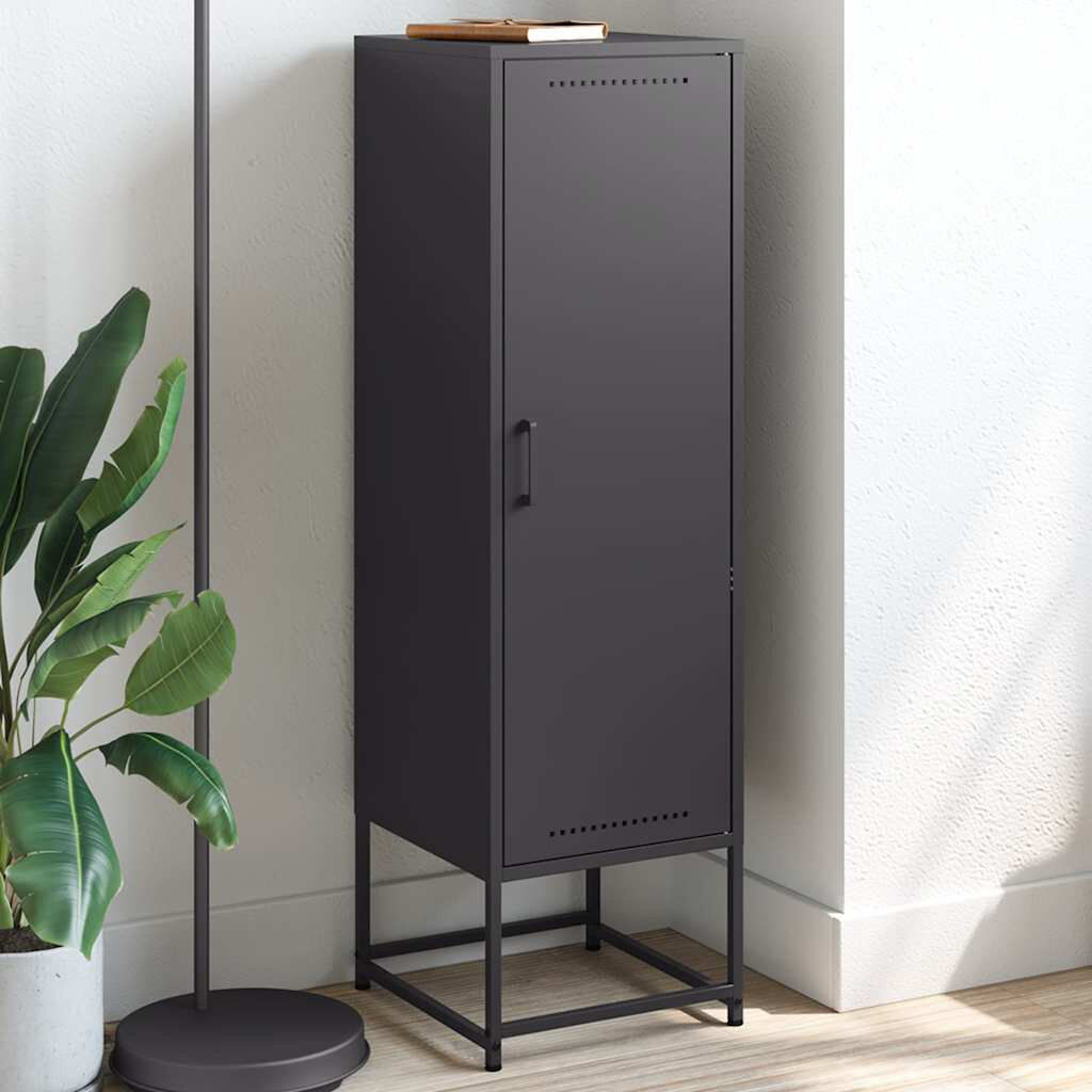 Borough Wharf Alikah Accent Chest Black 123cm H X 36cm W X 39cm D