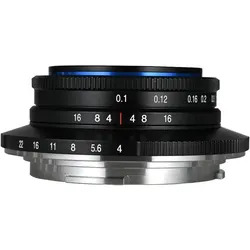 Laowa 10mm 1:4 Pancake Canon RF (APS-C) schwarz (Manual Focus) (Neuheit) (Canon RF, APS-C / DX), Objektiv, Schwarz