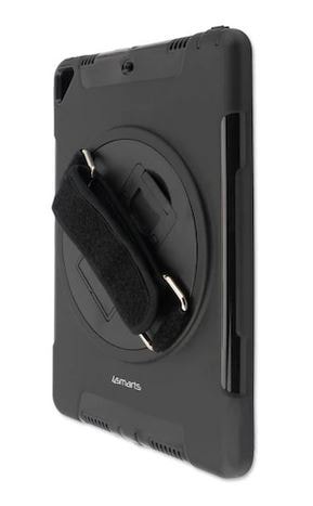 4smarts Rugged Case Grip für iPad 11" (A16, 2025) / iPad 10.9" (10.Gen.) schwarz