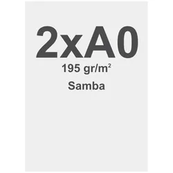 Sublimation print fabric with keder, 841x2378mm, SAMBA 195g/m2, B1