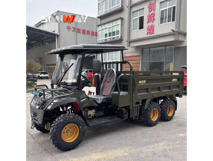 Véhicule utilitaire agricole ATV 4x4 6x6 pour la ferme, le transport de marchandises dans les vergers, tout-terrain