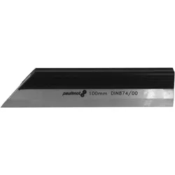 Präzisions-Haarlineal 100 mm, DIN 874/00, rostfrei