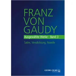 Franz von Gaudy: Ausgewhlte Werke, Fachbücher von Doris Fouquet-Plümacher