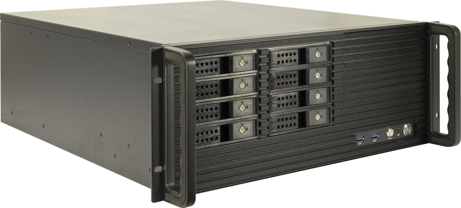 Intertech IPC 4U-4508 Serverbehuizing, Zwart, 4U