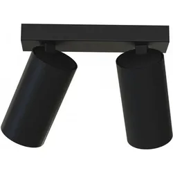 Nowodvorski, Deckenleuchte, Novorski Deckenleuchte Minimalistische Raumleuchte Mono 7841 schwarzes bewegliches Rohr Wohnzimmer (GU10)